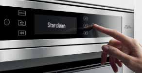 Nová generace ovládání I-Cook obohacená o nové funkce. Díky bílým znakům na černém pozadí displeje je čtení velmi snadné.