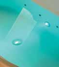 teploty Bath heat up with a switch-off function with