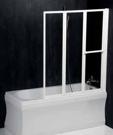 baths 106 (67) x140 cm bílý nebo hliníkový rám white or aluminium frame Mamba