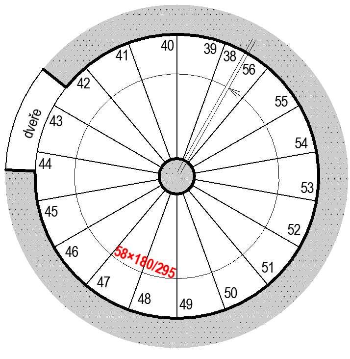 schodiště; schody 22-40 obr.