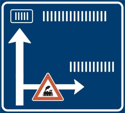 2.3.7 Symboly 2.3.7.1 Všeobecně Jako doplňující informaci lze na velkoplošné značce umístit symbol jiné dopravní značky, pokud to není na újmu její čitelnosti a srozumitelnosti. 2.3.7.2 Nebezpečí, omezení 2.