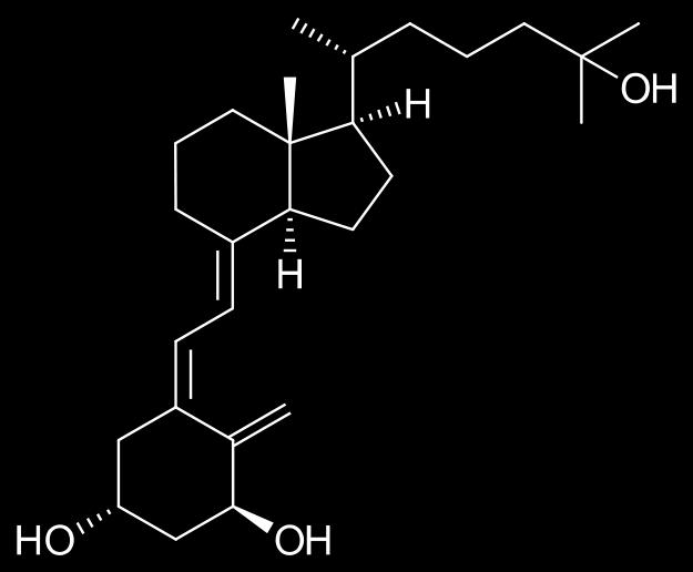 VITAMÍN D, parathormon, kalcitonin cholekalciferol (vitamín D 3 ) játra: