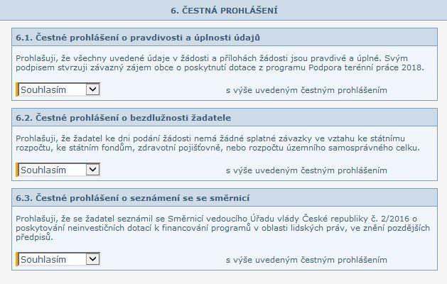 Pokud budete chtít nahrát obrázky, schémata, nákresy apod. můžete tak, ve formátu PDF, učinit v oddíle 5.2 Další přílohy za projekt. Ta se nachází stejně jako složka předchozí v sekci 5.