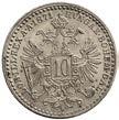 10 krejcar 1853 A, patina 0/0 1 600,- 433.