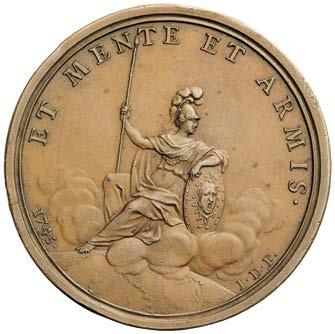 Medaile 1711, příjezd na korunovaci římského císaře, Br 61
