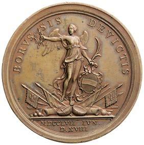 Kolína 1757, Cu 46 mm, Mont.