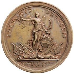 Kolína 1757, Cu 46 mm, Mont.