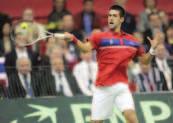 Text Miloš KLÍMA foto Jiøí VOJZOLA Se dvìma tradièními pilíøi, Tomášem Berdychem a Radkem Štìpánkem, bude Èesko v Srbsku obhajovat triumf v Davis Cupu.