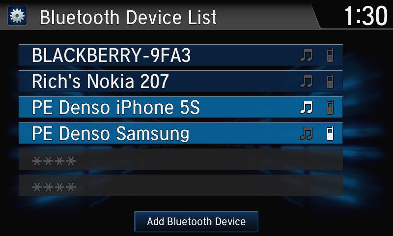 Otá zká: Má m víče nez 1 telefon pr ipojeny proštr edničtvím Bluetooth.