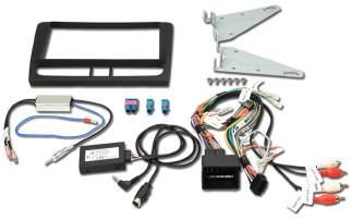 KIT-R1AU Instalační kit pro zadní kameru Audi A4, A5, Q5 / Skoda Octavia 3 instalační kit pro zadní kameru pro vozy Audi A4, A5, Q5 / Porsche Cayenne / VW Golf V Variant, Passat Variant, Tiguan,