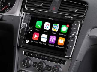 i902d-g7 Mobilní Mediální Stanice pro Volkswagen Golf 7 Navrženo pro Volkswagen Golf 7 Výhradně určen pro Apple CarPlay a Android Auto 9 dotyková obrazovka s vysokým rozlišením Přehrávání videa z
