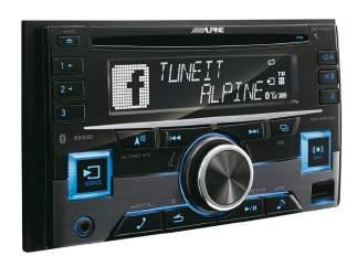 AUTORÁDIA S CD MECHANIKOU CDE-W296BT 2-DIN CD Přijímač 50W x 4 zesilovač s Advanced Power IC přední USB vstup s 1000mA AUX čelní vstup Advanced Max Tuner vestavěný Bluetooth (BT Plus) TuneIt Ready