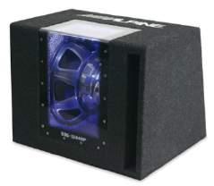 SPC-600G7 Subwooferový systém pro VW Golf 6 a Golf 7 6 1/2"(16,5 cm) uzavřený subwoofer (250W špičkový výkon) zesilovač (max.