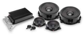 Creating the full sound system requires the SPC- Centrální reproduktor rozšiřuje poslechové pole (Audi Passive) 3 x 7,5cm středový reproduktor PDP-E310 DSP zesilovač s TCR, přednastavené korekce dle