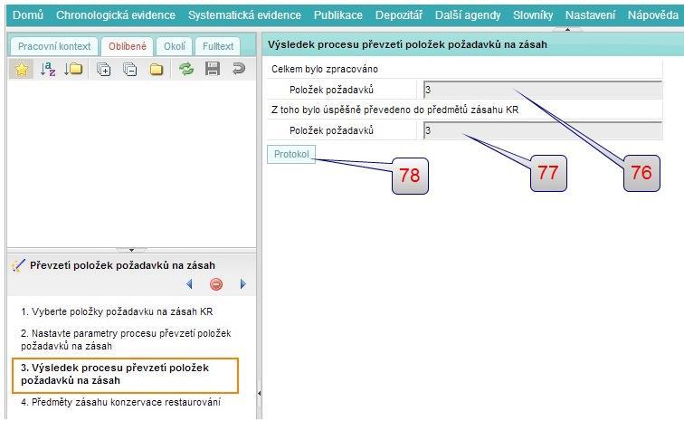 V případě rozdílných výsledků lze po stisku tlačítka Protokol [78] zobrazit případná chybová hlášení. Obr. 9 4.