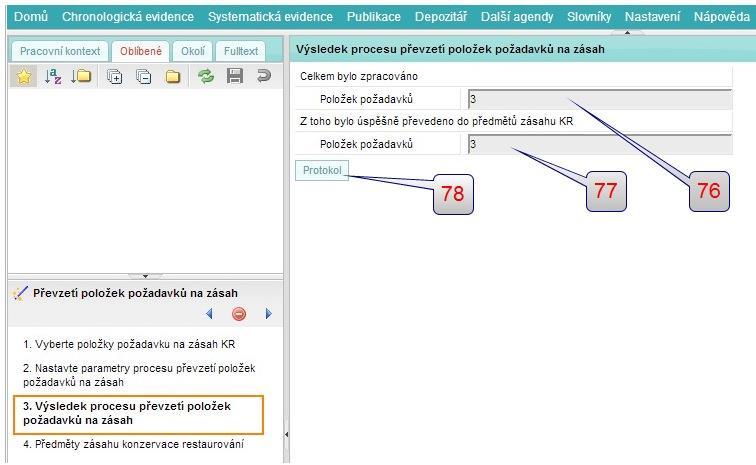 V případě rozdílných výsledků lze po stisku tlačítka Protokol [78] zobrazit případná chybová hlášení. Obr. 9 4.