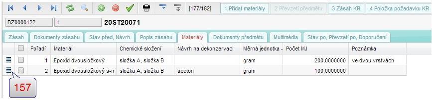 Vyplněný formulář uložíme tlačítkem [153] nebo z klávesnice stiskem alt+enter.