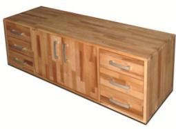 dvěma trny. Průměr čepu Bench 9B-19 600 x 300 mm 19 mm 4,8 kg 8595574131004 Bench 9B-30 600 x 300 mm 30 mm 4,9 kg 8595574130984 Dofrézovaný žlab na nářadí u hoblic PROFI a PROFIPLUS.