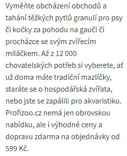 5. Využívám datových přehledů Na záložce Datové přehledy (https://sluzby.heureka.