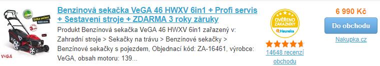 Maximální délka pro zobrazení (stejně tak XML) činí 255 znaků. Na detailu produktu v katalogu Heureky se zobrazuje pouze 200 znaků!