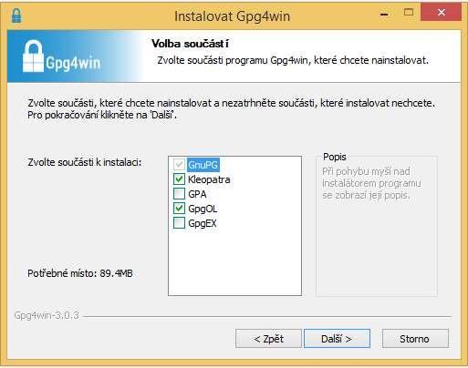 Předpoklady Je nutné mít nainstalovaný OS Windows a nastaven MS Outlook pro příjem a odesílání emailových zpráv. Přístup k internetu a práva správce k pracovní stanici pro instalaci.