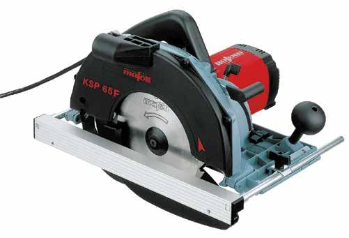 Technické údaje KSP 65 F Hloubka řezu 0 65 mm Hloubka řezu při 45 0 46 mm Hloubka řezu při 60 0 31,5 mm Rozsah naklopení 0 60 4500 ot.