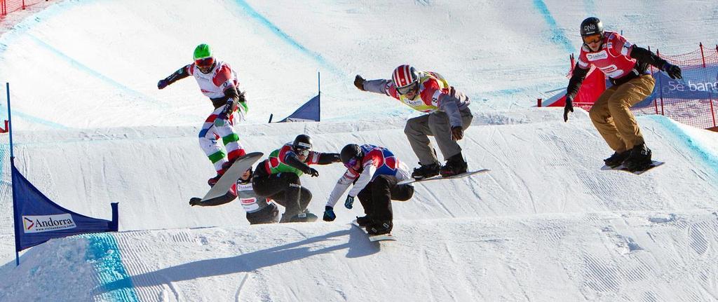 Freeriding Obrázek 44: Boardercross Zdroj: northeastexplorer.com: Snowboard Cross with Jacobellis at Stratton Feb. 28.