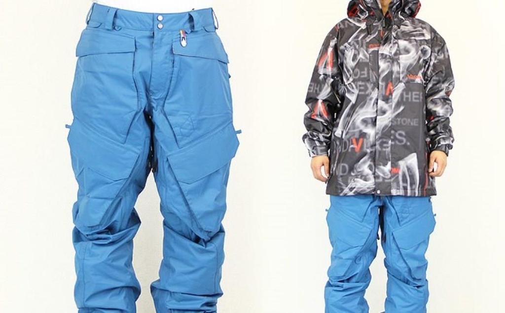 Bunda a kalhoty U snowboardových kalhot a bundy je důleţité, aby byly dostatečně volné pro dostatečnou flexibilitu pohybu a nepromokavé, protoţe průměrný snowboardista přijde do kontaktu se sněhem