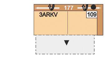 3ALKV 109 3ARKV 177 101 97 3-sedák s nastavení opěrky hlavy a funkce příčného lůžka, područkou vlevo nebo vpravo možné pouze v