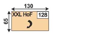119 2,5APELKV 120 2,5APERKV 151 101 97 2,5-sedák s nastavením trapezové příčného lůžka, područkou vlevo nebo vpravo možné pouze v kombinaci s trapézovými rohy Plocha lůžka: 194 x 125 cm 24 530 Kč 24