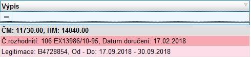 Mzdy - barevně Upraven výchozí prohlížeč v modulu Mzdy 5D1 Řádky komplet Jednoúrovňový Nastaveny barvy pro pořízení hrubých a čistých mezd Zvýrazněný řádek s údajem doplatek na účet, kde na konci