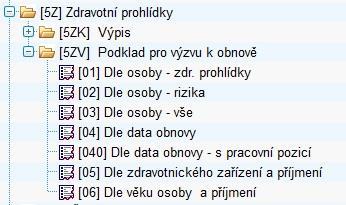 sestav, ve filtru nový údaj pro třídění počet let osoby Obr.