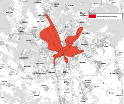 Tramvajová doprava systému MHD v Brně je provozována na kolejové síti, mající radiálně-okružní charakter. Její struktura vznikala v jednotlivých historických etapách.