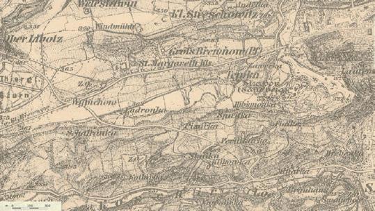 století byl chrám zasvěcený sv. Markétě. Budovy kláštera se během středověku několikrát přestavovaly. V 11. století byly dřevěné stavby nahrazeny komplexem románských budov s trojlodní bazilikou.