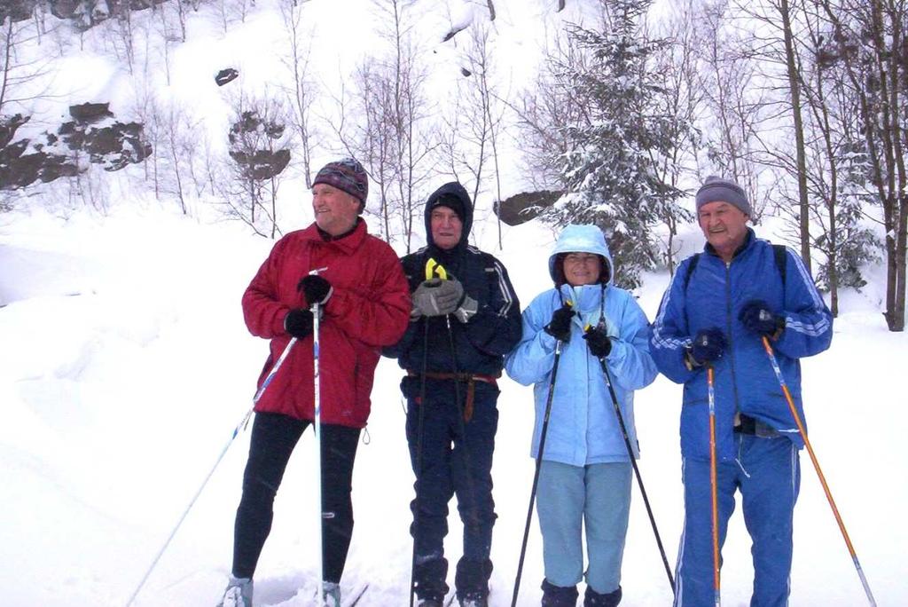 V druhé půli února proběhla hlavní lyžařská akce Týden na běžkách v Jizerkách, které se účastili Tom, Svaťa,
