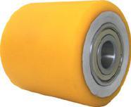 0,90 700 2x6204 Ø 85 RAP 85 100 100 20 1,00 700 2x6204 RAP - válečky pro paletové vozíky (polyuretan, hliník) Plastové rolny dvouložiskové číslo Ø