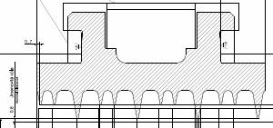 Obr. 5.4 Odskakovací labyrintové kroužky [5] Endoskopické kontroly Na vnějším VT tělese turbiny jsou v místech přístupných pro kontrolu stavu průtočné části otvory pro endoskopy.