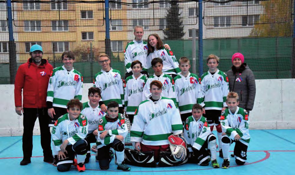 Číslo 21 / strana 8 Blatná 7. prosince 2018 Ročník 29 (39) port STARŠÍ ŽÁCI TJ BLATNÁ DATELS V září 2017 se posunul tým mladších žáků do vyšší kategorie starších žáků.