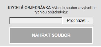 2. Anonymní obálky Objednávka anonymních obálek vám umožnuje volit si množství obálek se stejným obsahem bez identifikace příjemce.