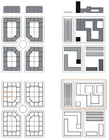 1. CHARAKTER ZÁSTAVBY 1.2 PARCELACE Parcelace tvoří po krajinné topografii nejhlubší úroveň prostorové organizace území.