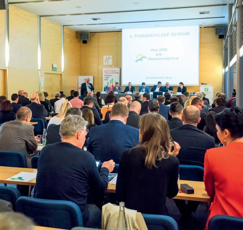 Proto také vznikl seriál výjezdních setkání, která ve spolupráci s Hospodářskou komorou České republiky organizuje naše
