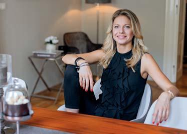 BE LEADERS I BARVY Petr Karban archiv STÁRNOU Přestože interiérový design jako samostatný obor v nabídce českých vysokých škol není, je Magdalena Hopkins česká interiérová designérka, která se může