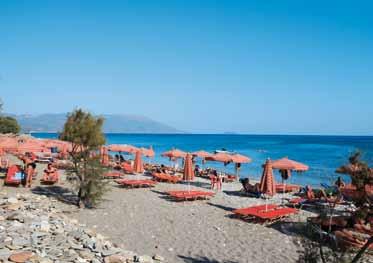 > Samos Kampos Letovisko: Kampos Stravování: all inclusive Obědy: bufetové Večeře: bufetové Poloha: hotelový areál je situován na jihozápadě ostrova, pod horou Kerkis, asi 100 m od oblázkovo-písčité
