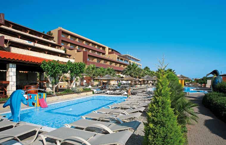 Blue Bay Resort & Spa Hotel **** Hotel na svahu s panoramatickým výhledem na záliv (není vhodný pro klienty s omezenou pohyblivostí), se stravováním all inclusive, který patří již léta v naší nabídce