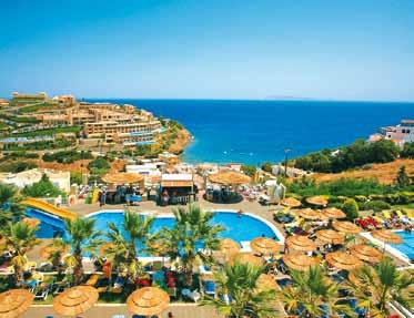 > Kréta Agia Pelagia Letovisko: Agia Pelagia Stravování: all inclusive Obědy: bufetové Večeře: bufetové Poloha: oblíbený hotelový komplex vystaven na svahu, s krásným panoramatickým výhledem na moře