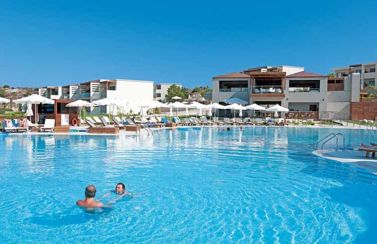 Hotel Port Royal Villas & Spa ***** Komfortní moderní komplex patrových bungalovů i pro nejnáročnější klienty, s vysokou kvalitou služeb díky poloze přímo u pláže vhodné i pro rodiny s dětmi.
