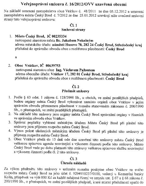 Strana 211 Věstník právních předpisů Středočeského kraje Částka 4/2012 60/VS/2012 Veřejnoprávní smlouva
