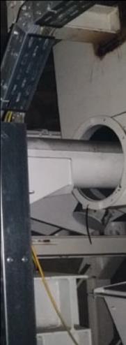 Inlet and outlet points can be completely sealed with flexible cuffs to maintain the dust tight integrity of the system.