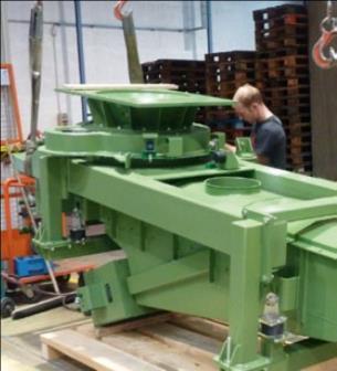 Vibrační žlabové podavače s elektromagnetickým pohonem Vibrating feeders with electromagnetic drives Použití Application