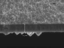 Substrát K 20 tj. 90% karbidu wolframu a 10% kobaltu byl volen s ohledem na další plánované experimenty vlivu tloušťky vrstvy na trvanlivost ostří celokarbidových vrtáků.